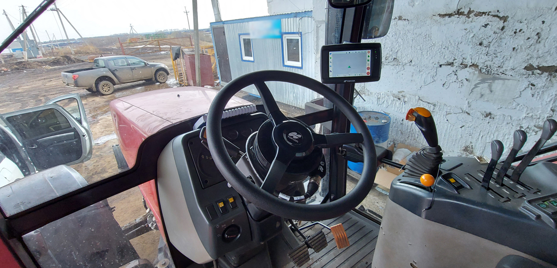 Установка электрического автопилота TOPCON AES-35