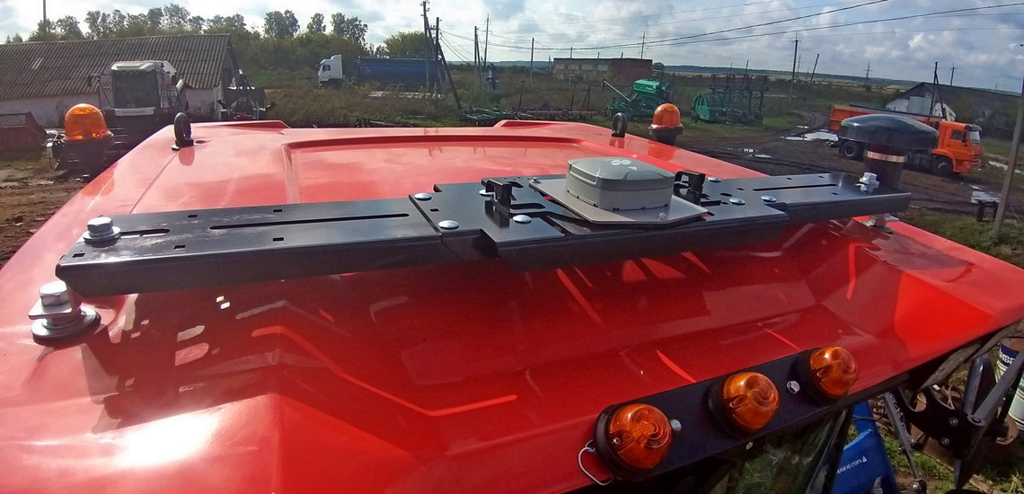 Гидравлический автопилот Topcon на Кировец К-525